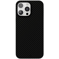 Чехол защитный VLP Kevlar Case с MagSafe для Iphone 16 Pro (Black)